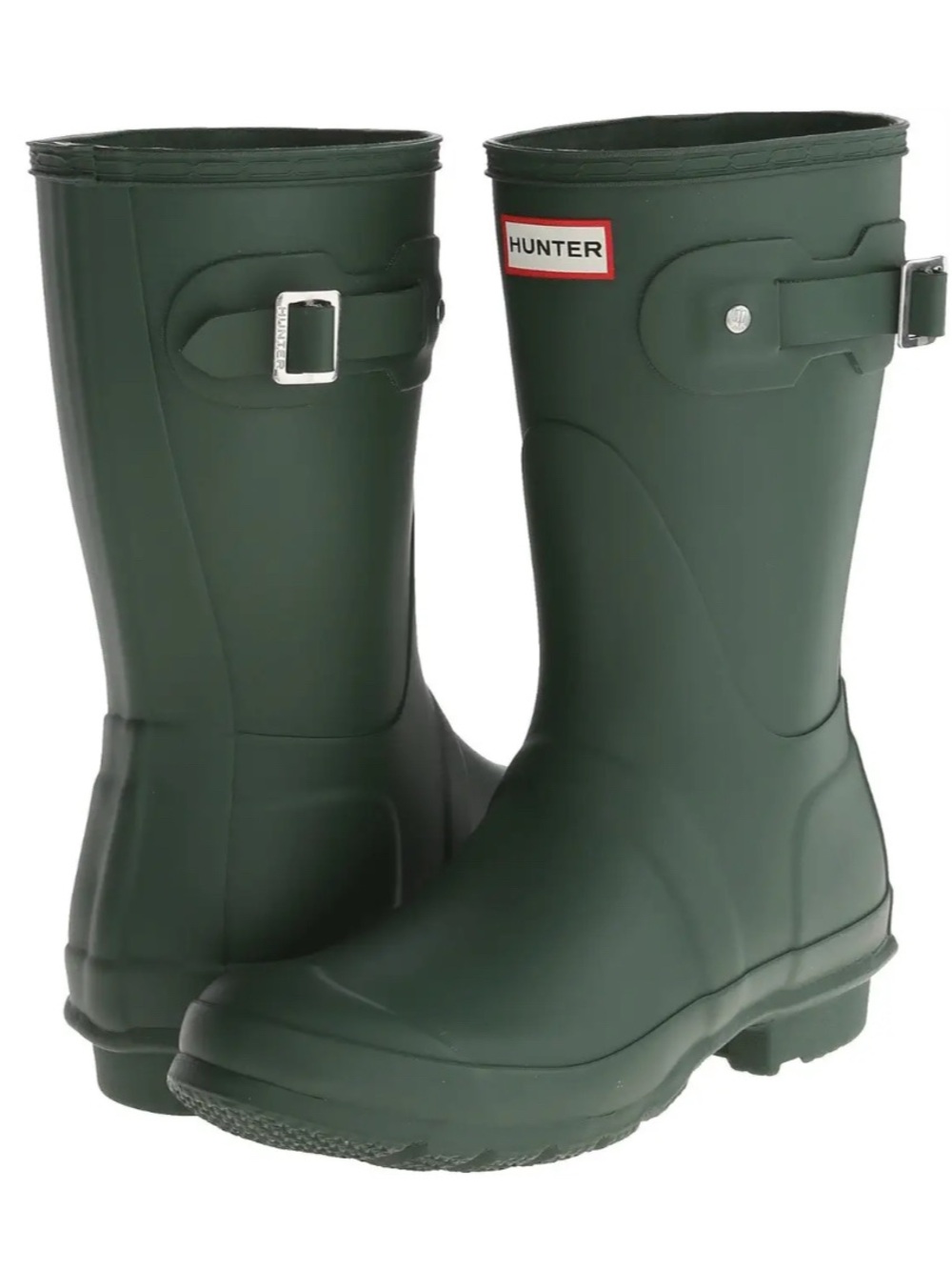 New Hunter Original Short Boot in Hunter Green